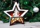 image 3 of Christmas WOOD STAR WITH LED LIGHT