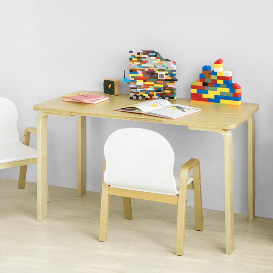 image 1 of SoBuy KMB24-Wx2,Set of 2 Kids Chairs Wooden Children Chairs