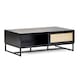 image 1 of Portree Stylish Coffee Table in Black