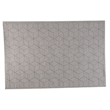 Marco Paul Grey Geometric Pattern Outdoor Rug 150 x 210cn Grey | 180 x 120cm