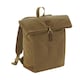 image 1 of Quadra Heritage Waxed Canvas Leather Accent Backpack - Desert Sand - One Size