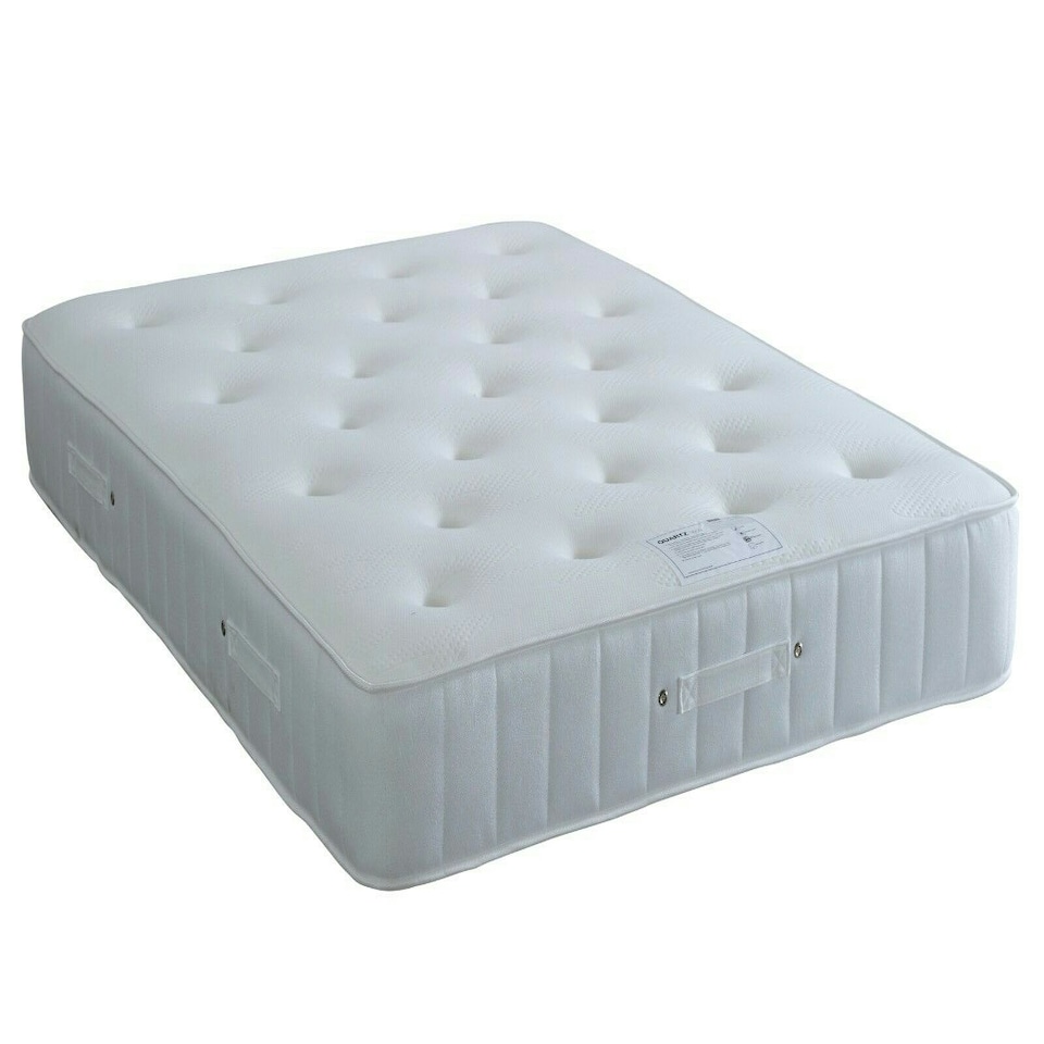 image 1 of Oscar Grey Wooden Bookcase Ottoman Storage Bed And Quartz 1000 Pocket Sprung Mattress Single