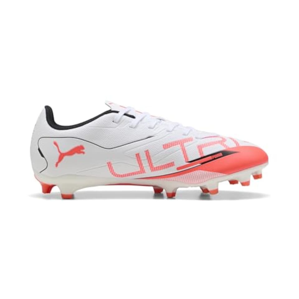 image 1 of Puma Ultra 5 Play FG/AG Football Boots 9 White/Black/Red