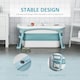 image 4 of HOMCOM Foldable Bathtub Kids Bath Tub with Lid Large Bathtubs for 1 - 12 Years