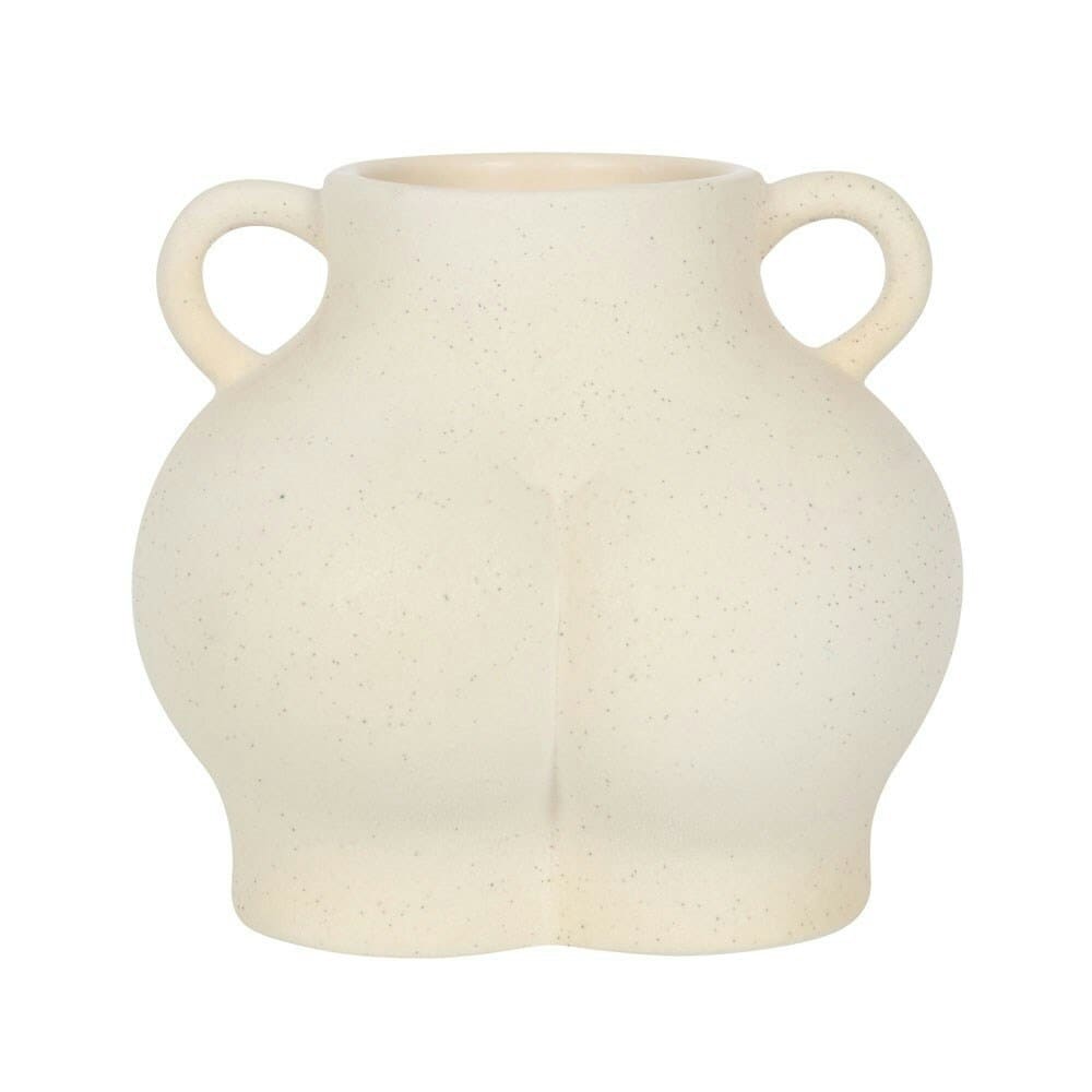 Something Different Modern Minimalist Speckle Plant Pot - Cream - One Size