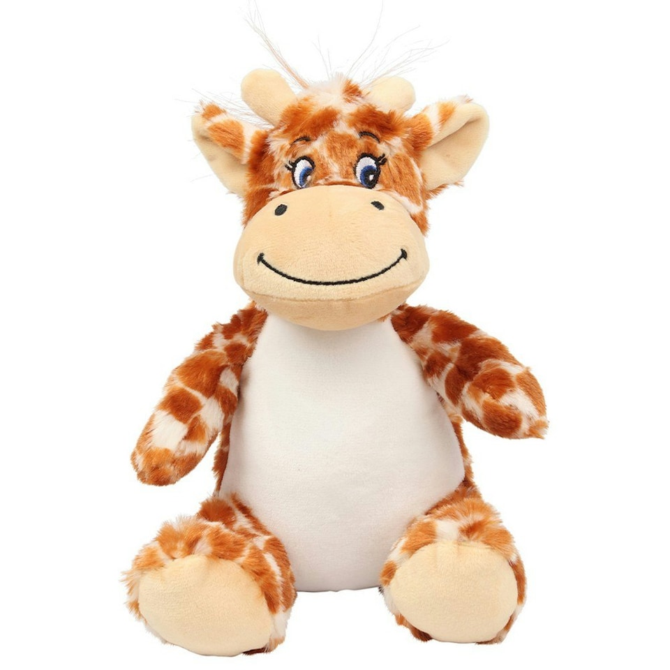 Mumbles Childrens/Kids Printme Mini Animals - Brown Giraffe - M