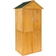 image 1 of Garden Shed with Pitch Roof - impregnated wood, Bitumen roofing felt | Brown | brown | 80,50 x 60 x 213,50 cm | 1