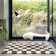 image 4 of Soft Cream Checkerboard Rug Living Room Bedroom Hallway Area Thick Modern 120cm x 170cm | Cream | Cream | 120cm x 170cm