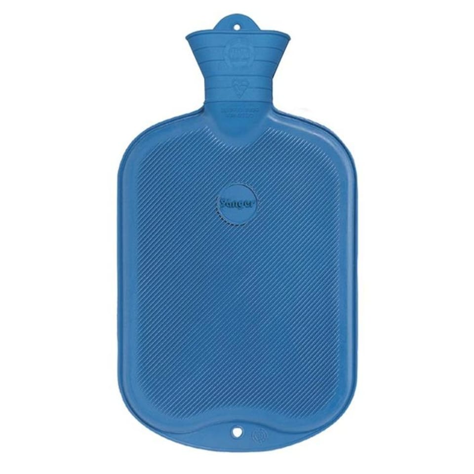 Sanger Ribbed Hot Water Bottle Dark Blue 2L | Multi | One Colour | One Size | 1