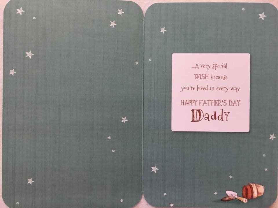 image 1 of Stars Design Father's Day Greetings Card