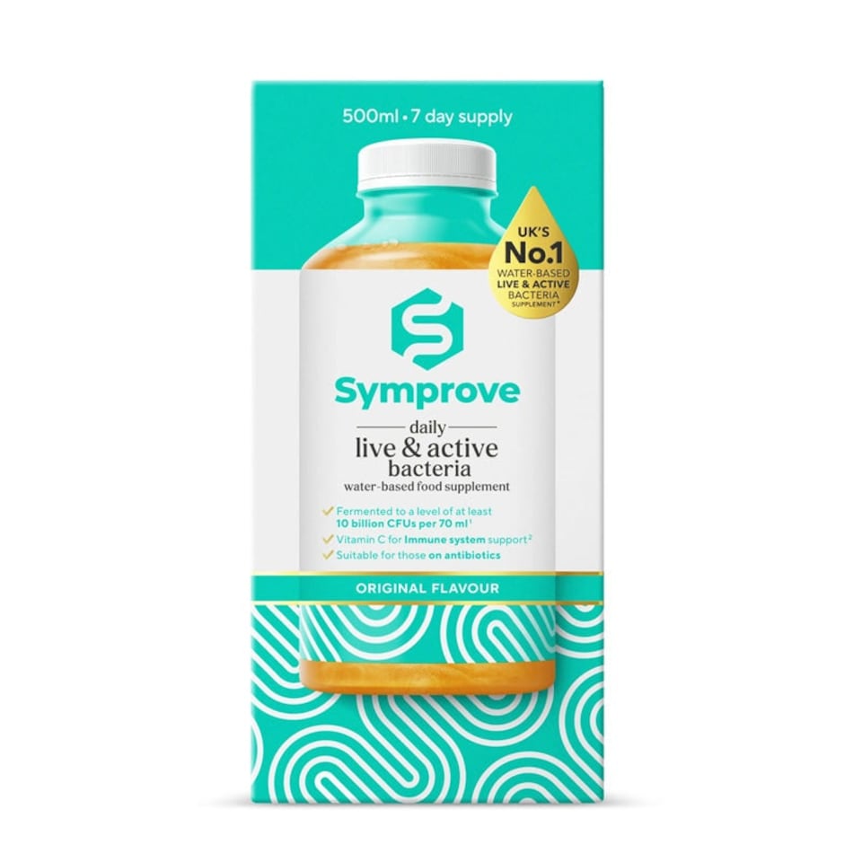 image 1 of Symprove Live & Active Water-Based Food Supplement 500ml - 7 Day Supply Passionfruit & Mango | 1