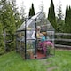 image 2 of Greenhouse Harmony 6X8 - Polycarbonate - L247 x W185 x H208 - Grey