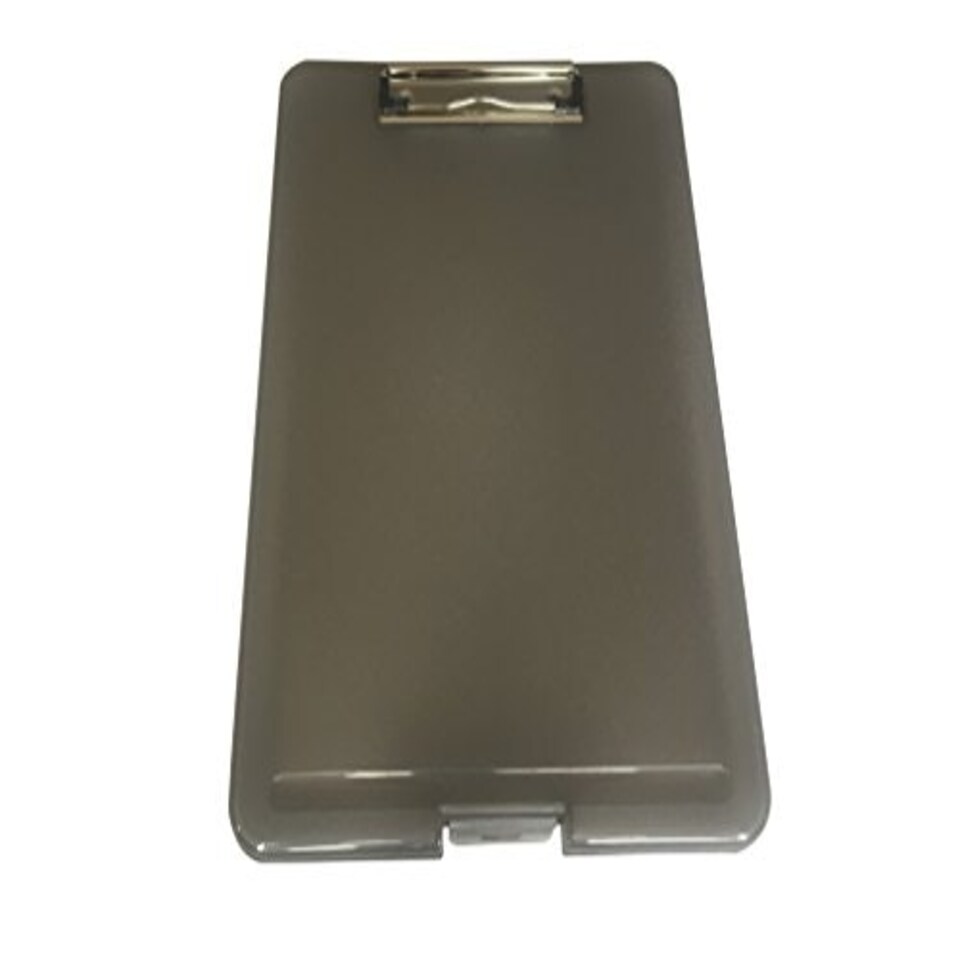 image 1 of A4 Black Clipboard Box File - Storage Filing Case