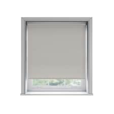 160cm No Drill Mink Thermal Blackout Roller Blind (170cm Drop) | Brown