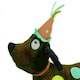 image 2 of Super Soft Plush Squeaky Party Animal Birthday Dog Puppy Happy Birthday Gift