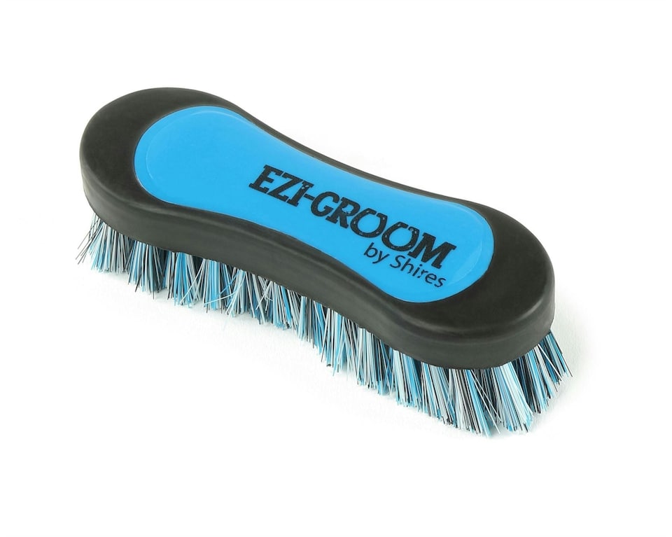 image 1 of Shires Ezi-Groom Face Brush Green | Size: Small
Colour: Lime Green