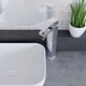 image 3 of Balterley Square Tall Mono Bathroom Basin Mixer Tap