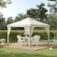 image 7 of Outsunny 3 x 3 m Metal Gazebo Garden Outdoor 2-Tier Roof Marquee Party White
