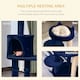 image 3 of PawHut 104cm Cat Tree Condo Tower with Scratching Post Perch Ball, Blue