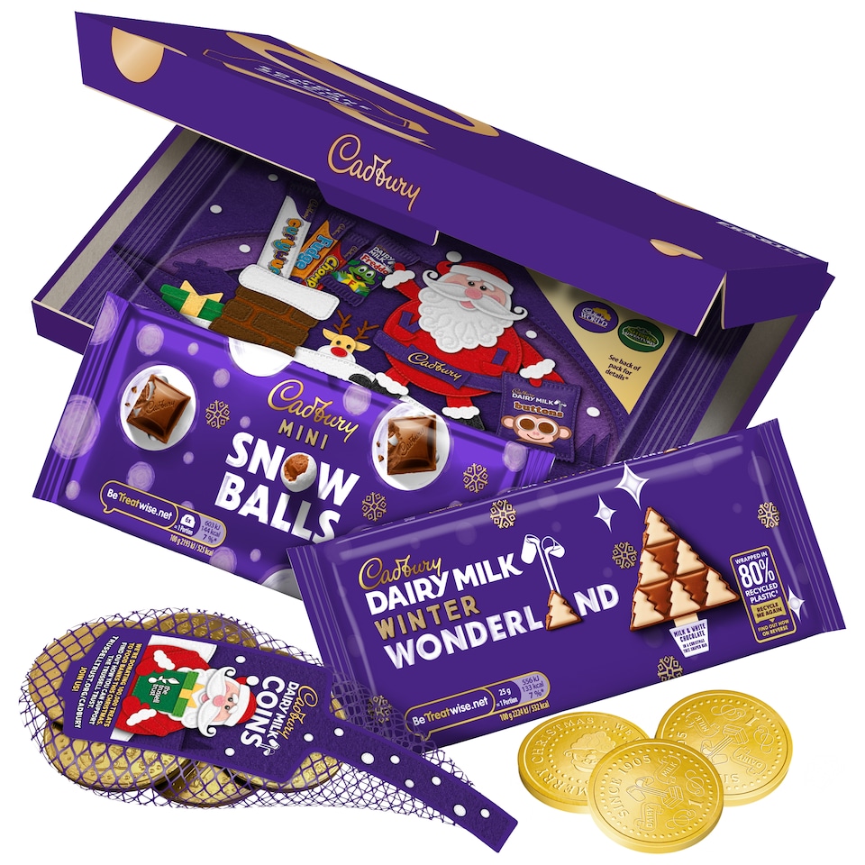 image 1 of Cadbury Christmas Letterbox Chocolate Gift