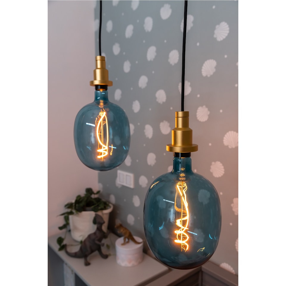 image 1 of Osram Vintage 1906 Ballon 10 Filament DIM Lamp 4.5W 816 Blue E27