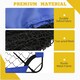 image 7 of HOMCOM Set of 2 Football Goal Net 6 x 3 ft Foldable Outdoor Sport Training Teens Adults Football with Carrying Bag Blue