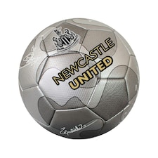 Newcastle United FC Camo Signature 32 Panel Football - Silver - 5