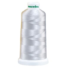 Madeira Classic Viscose Thread - White - One Size