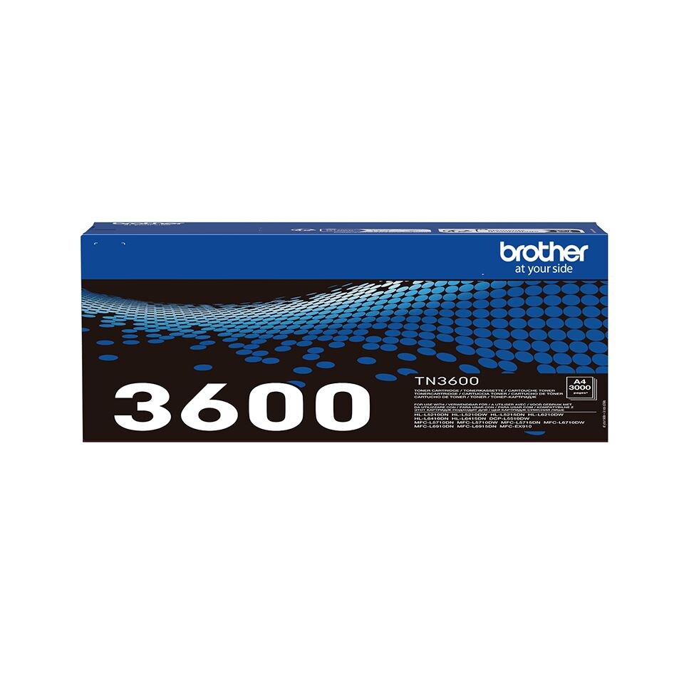 image 1 of Brother TN-3600 Toner Cartridges | Multi | 13