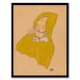 image 1 of Egon Schiele Framed Wall Art Print Infant Portrait in a Changing Pad Home Décor