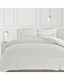 image 1 of Velosso Saville Embossed Geometric Pattern Duvet Cover and Pillowcase Set