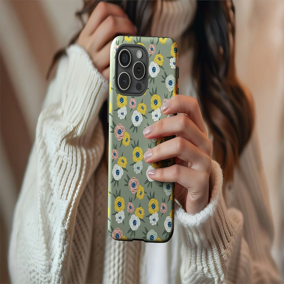 image 1 of Green Floral Green | iPhone 13 Pro Max
Tough | iPhone 13 Pro Max
Tough