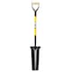 image 3 of JCB Grafting Spade (Newcastle Style) Drain Master Shovel, Professional Solid Forged 400 x 180 /110mm Blade JCBDM01