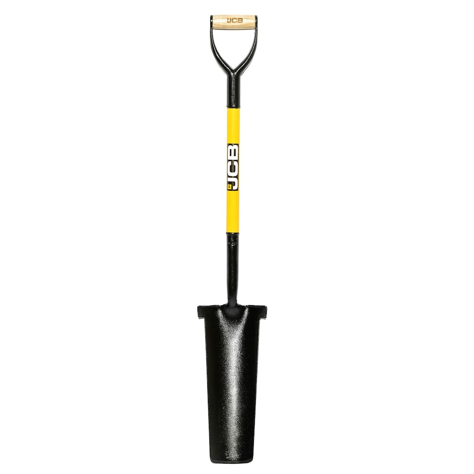 image 1 of JCB Grafting Spade (Newcastle Style) Drain Master Shovel, Professional Solid Forged 400 x 180 /110mm Blade JCBDM01