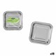 image 1 of Plate set Algon Silver 23 cm 10 Pieces (18 Units) N/A