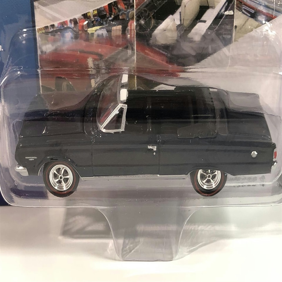 image 1 of 1971 Plymouth Cuba Convertible In-Violet Poly 1:64 Johnny Lightning JLMC016B