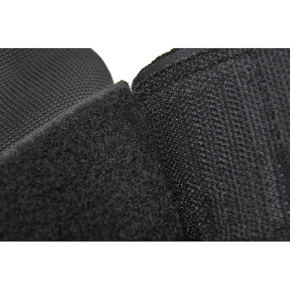 image 1 of Reebok Pro Quick Boxing Hand Wraps S/M, Black, Padded Knuckles | Black | BLACK | S/M