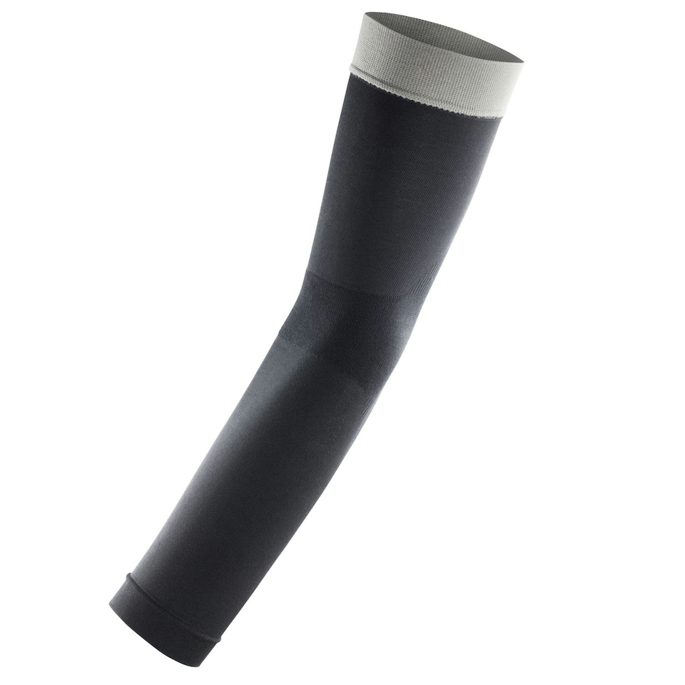 Spiro Compression Arm Sleeves - Black/Grey - L Black | L