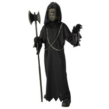Bristol Novelty Childrens/Kids Horror Costume Robe - Black/Brown - 5-6 Years 5