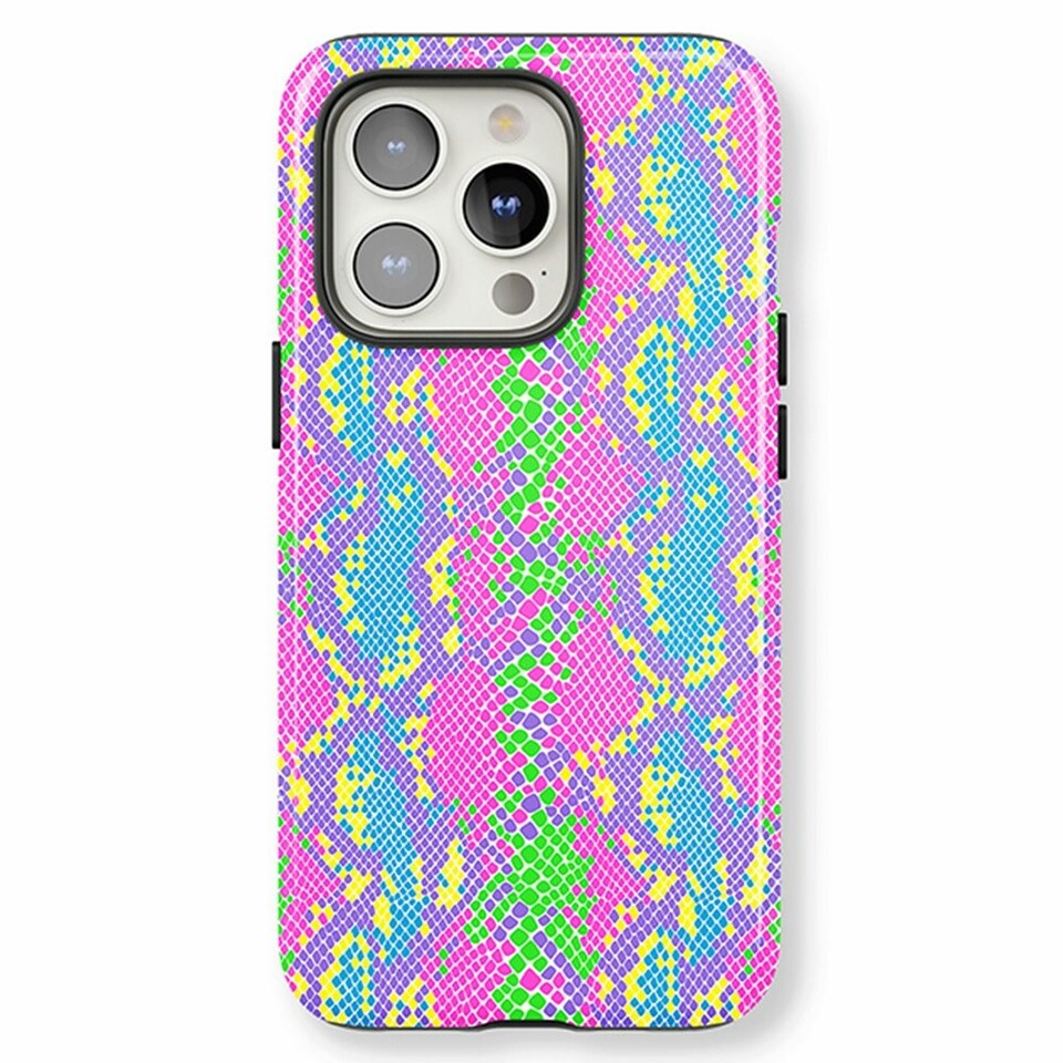 image 1 of Punky Lizard Phone Case | Multi | Galaxy S24 Plus
Tough | Galaxy S24 Plus
Tough
