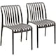 image 1 of Garden chairs Alcudia - durable, stackable and weather-resistant | Grey | anthracite | One Size | 2