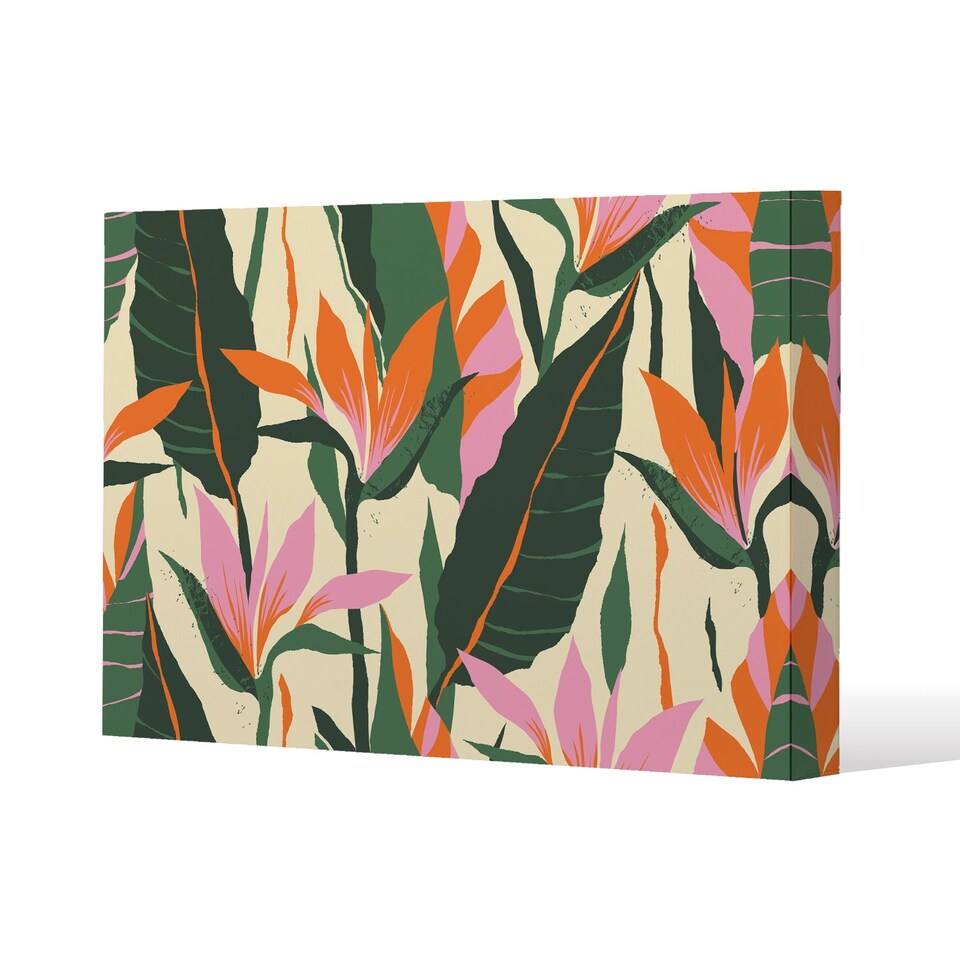 Jungle Plants (Canvas Print) / 152 x 101 x 4cm | Multi