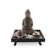 image 1 of Myga Candle & Incense Holder - Buddha | Brown