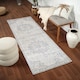 image 1 of LIVABLISS Monaco-Vintage Traditional Boho Rug 80 x 220 cm | Grey Ivory cream