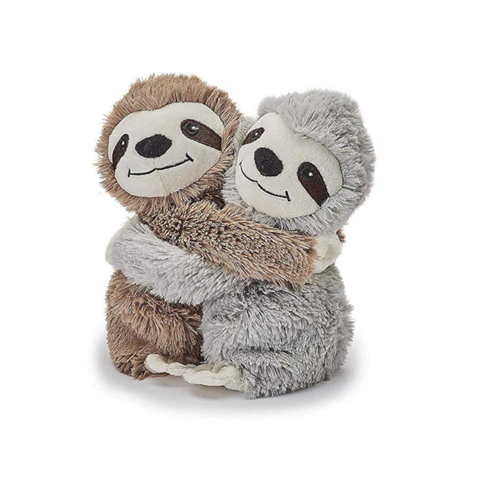 image 1 of Warmies Warm Hugs Microwaveable Soft Toy With Lavender Scent - Sloths