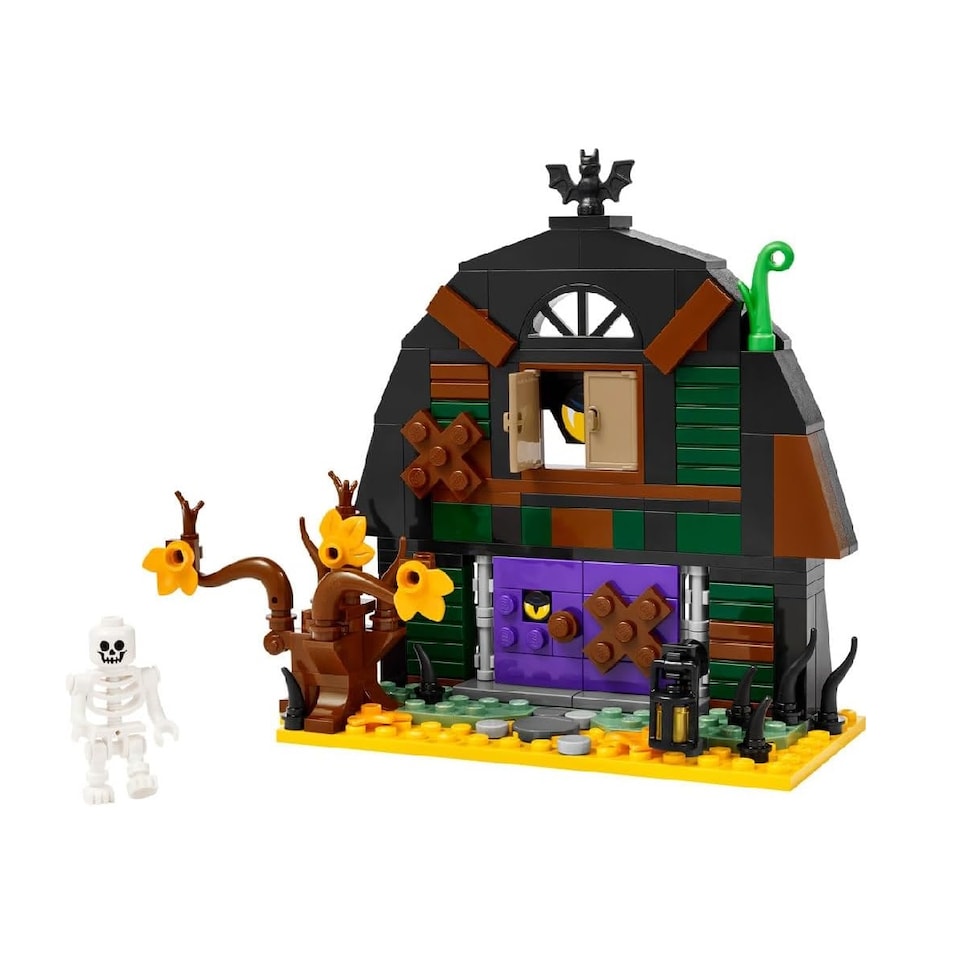 image 1 of Lego 40721 Halloween Barn 205 Piece Construction Set