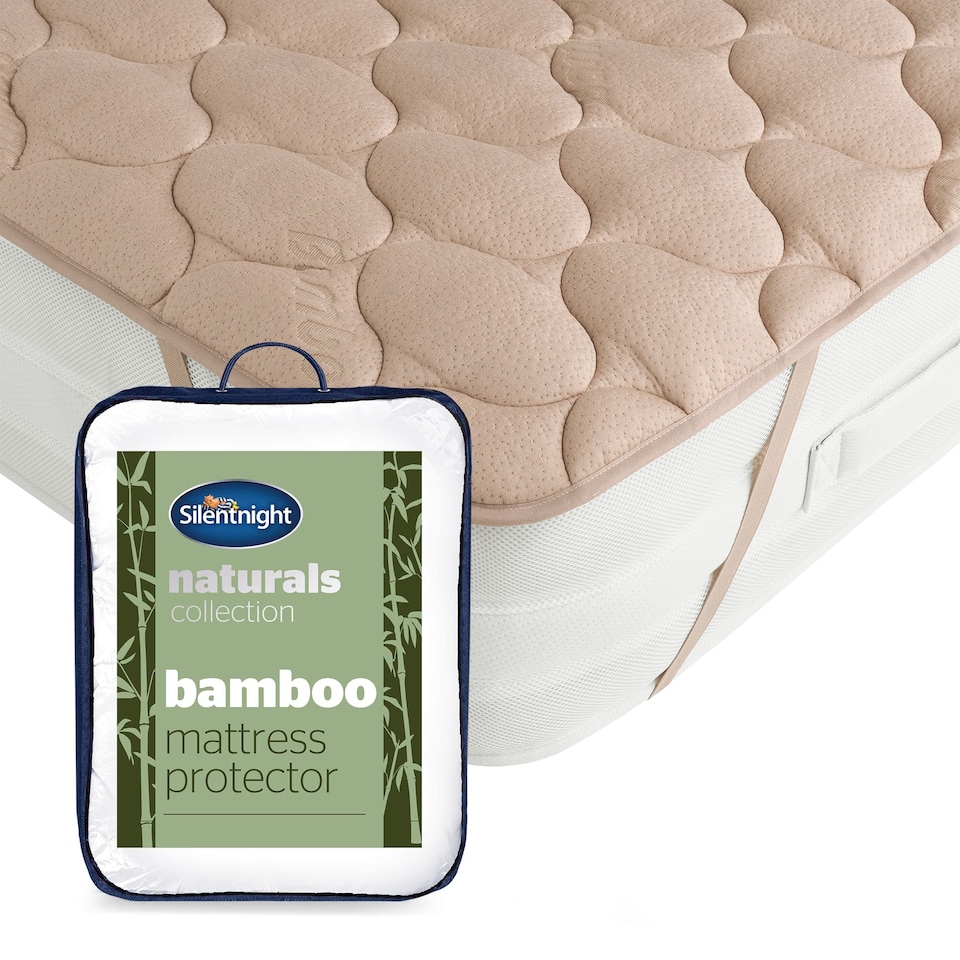 image 1 of Silentnight Bamboo Mattress Protector