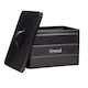 image 4 of Harbour Housewares Vintage Metal Kitchen Bread Bin Kitchen Caddy Kitchen Storage Containers Canister