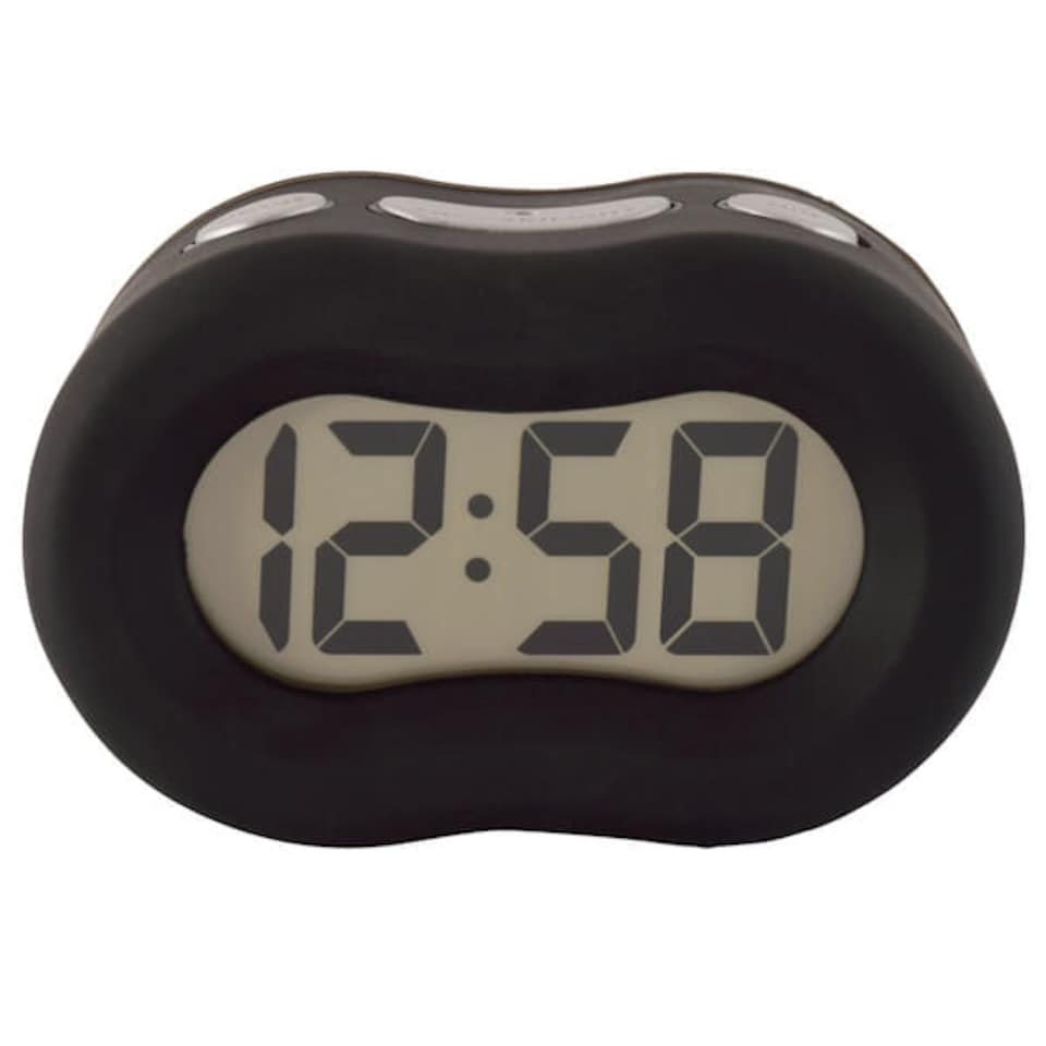 image 1 of Acctim Vierra Liquorice Black Clock