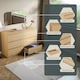 image 4 of Vida Designs Denver 6 Drawer Chest of Drawers Bedroom Storage, Pine